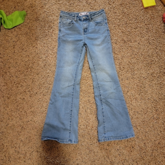 Bonnie Bianca Other - Girls lightwash flare jeans